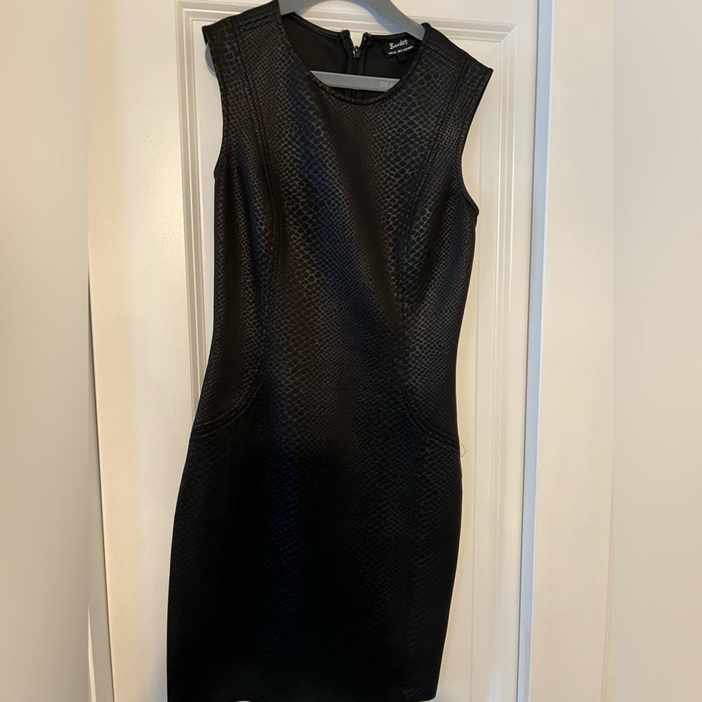 Bardot Black Snake Dress